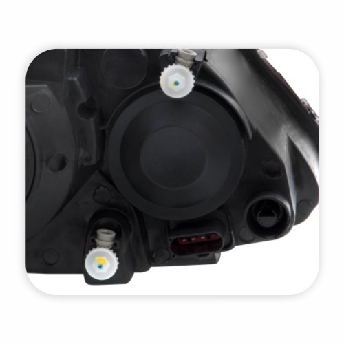 Farol Vw Gol Voyage G5 2009 Até 2012 Saveiro G5 2009 Até 2013 Máscara Cromada Lado Esquerdo Motorista