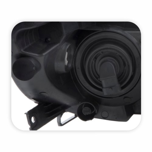 Farol Vw Gol Voyage G5 2009 Até 2012 Saveiro G5 2009 Até 2013 Máscara Cromada Lado Esquerdo Motorista