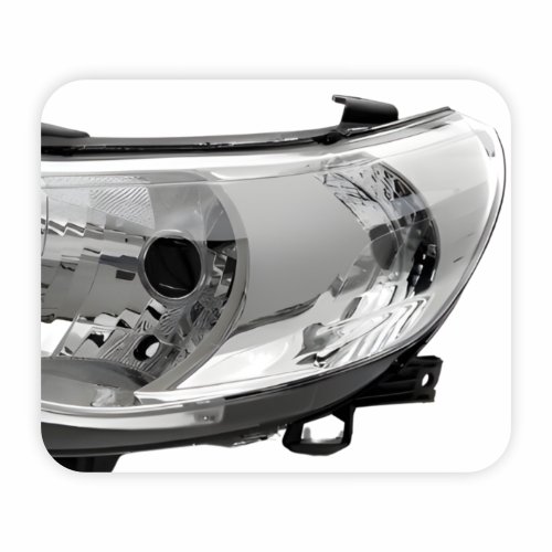 Farol Vw Gol Voyage G5 2009 Até 2012 Saveiro G5 2009 Até 2013 Máscara Cromada Lado Esquerdo Motorista