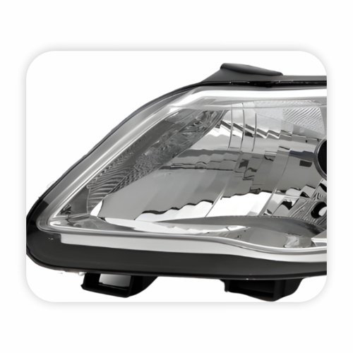 Farol Vw Gol Voyage G5 2009 Até 2012 Saveiro G5 2009 Até 2013 Máscara Cromada Lado Esquerdo Motorista