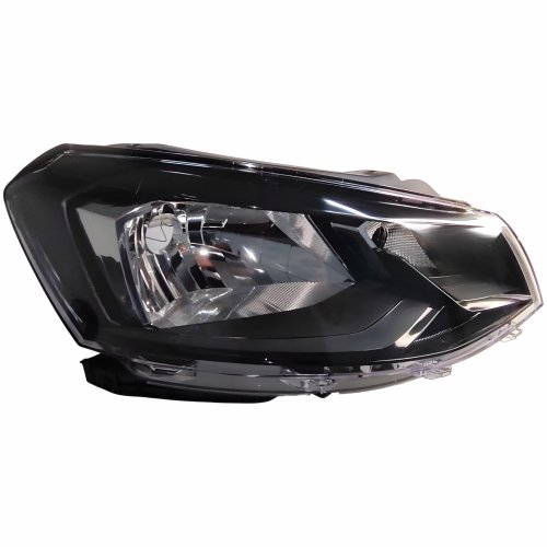 Farol Vw Gol G7 2016 Até 2018 Voyage G7 2017 Até 2018 Saveiro G7 2018 Até 2020 Foco Simples Friso Preto Lado Direito Passageiro