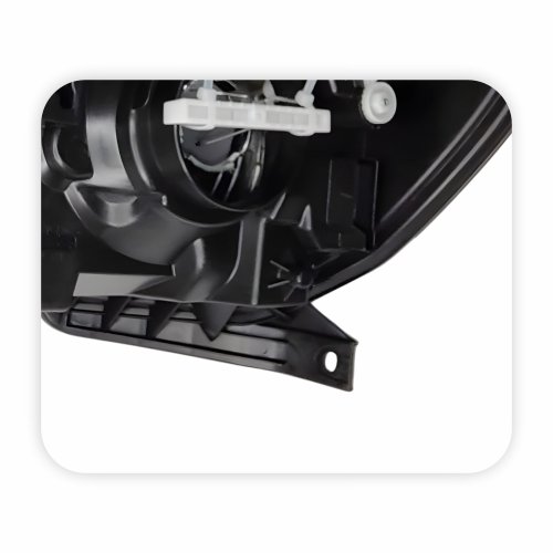 Farol Vw Gol G7 2016 Até 2018 Voyage G7 2017 Até 2018 Saveiro G7 2018 Até 2020 Foco Simples Friso Preto Lado Direito Passageiro