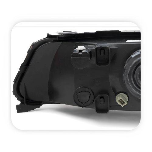 Farol Vw Gol Parati Saveiro G3 1999 Até 2005 Mascara Cromada Lado Direito Passageiro