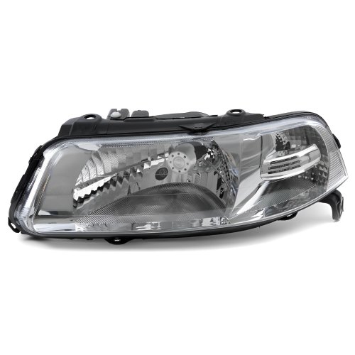 Farol Vw Gol Parati Saveiro G3 1999 Até 2005 Mascara Cromada Lado Esquerdo Motorista