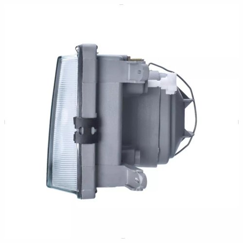 Farol VW Gol Quadrado Saveiro Parati G1 1987 Até 1990 Máscara Cromada Lado Esquerdo Motorista