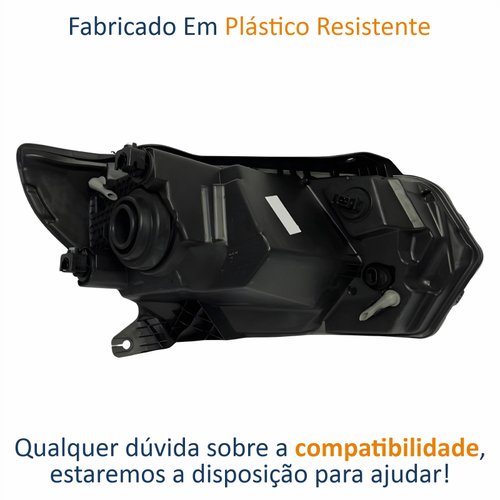 Farol Vw Gol Voyage G8 2018 Até 2023 Saveiro G7 2016 Até 2022 Original Arteb Lado Esquerdo Motorista