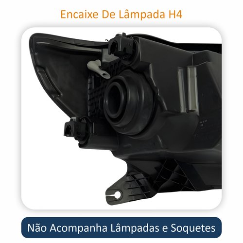 Farol Vw Gol Voyage G8 2018 Até 2023 Saveiro G7 2016 Até 2022 Original Arteb Lado Esquerdo Motorista