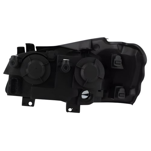 Farol Vw Golf 2007 Até 2014 Máscara Cromada Lado Direito Passageiro