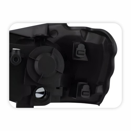 Farol Vw Golf 2007 Até 2014 Máscara Cromada Lado Direito Passageiro