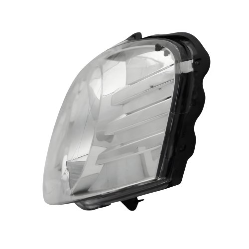 Farol Vw Golf 2007 Até 2014 Máscara Cromada Lado Esquerdo Motorista