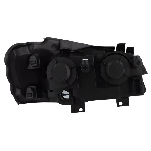 Farol Vw Golf 2007 Até 2014 Máscara Cromada Lado Esquerdo Motorista