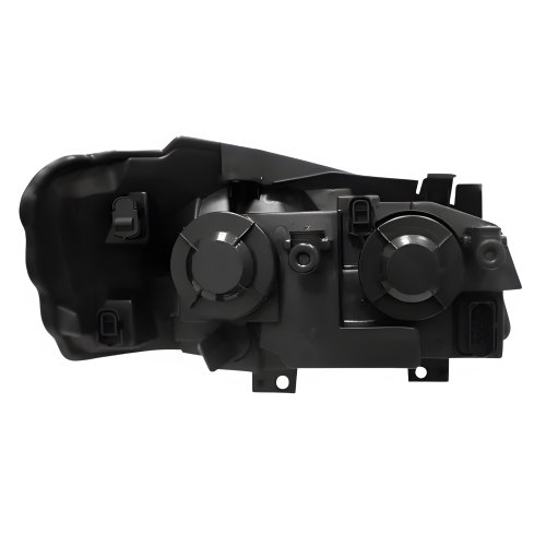 Farol Vw Golf 2007 Até 2014 Máscara Negra Lado Esquerdo Motorista