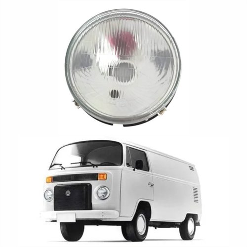 Farol Vw Kombi 1976 até 2012 Original Arteb Lado Direito Passageiro / Lado Esquerdo Motorista