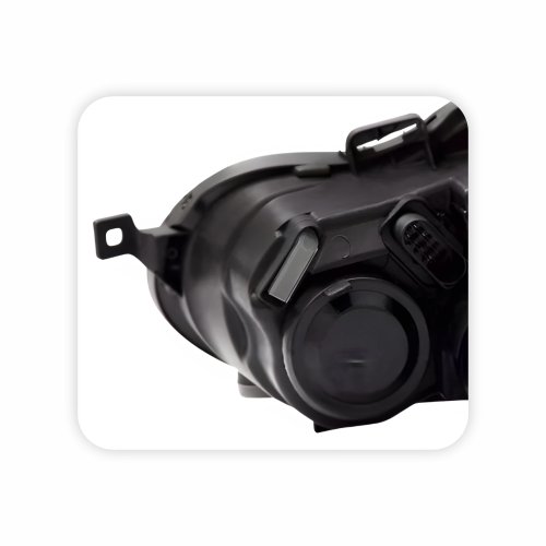Farol Vw Polo 2003 Até 2006 Máscara Negra Lado Direito Passageiro