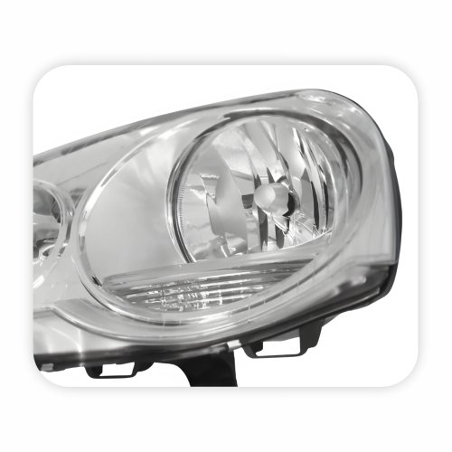 Farol Vw Polo 2008 Até 2014 Cromado Lado Esquerdo Motorista