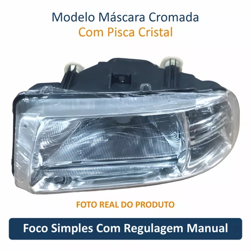 Farol Vw Polo Classic 2000 Até 2002 Lado Esquerdo Motorista