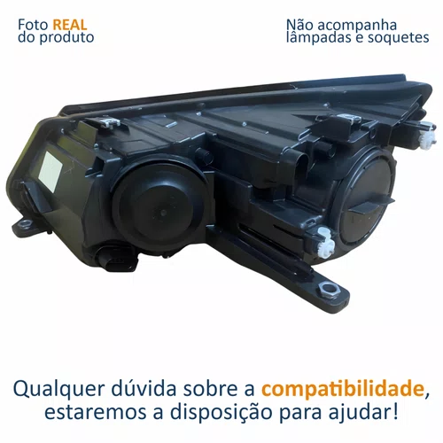 Farol Principal Vw Tiguan 2012 Até 2018 Lado Direito Passageiro