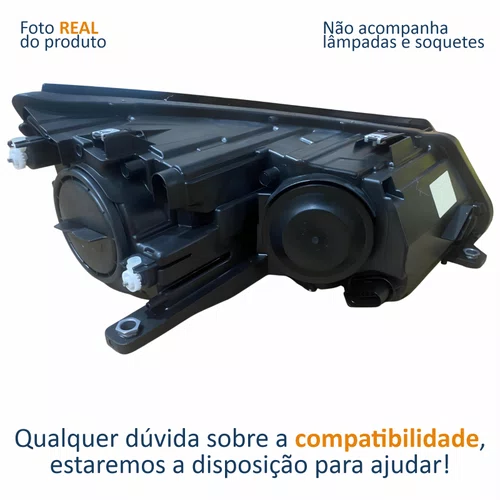 Farol Principal Vw Tiguan 2012 Até 2018 Lado Esquerdo Motorista
