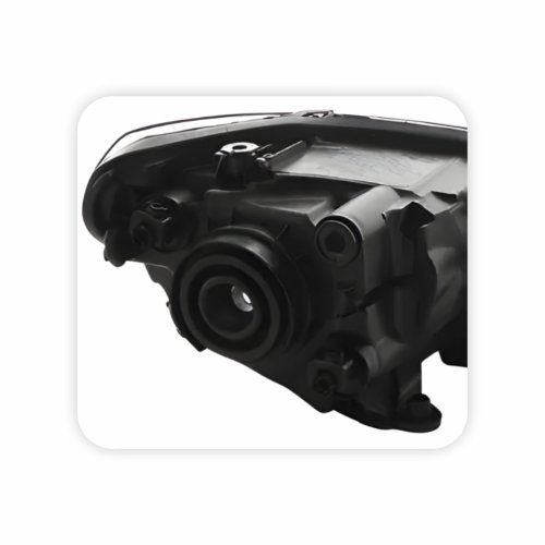 Farol Vw Up 2014 Até 2017 Com Friso Preto Lado Esquerdo Motorista