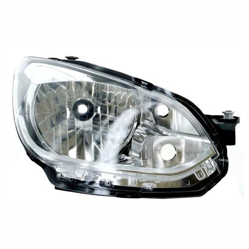 Farol Vw Up! 2014 Até 2017 Cromado Com Friso Cromado Lado Direito Passageiro