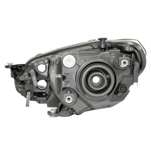 Farol Vw Up! 2018 Até 2021 Máscara Negra Com Friso Preto Lado Direito Passageiro