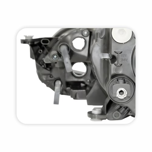 Farol Vw Up! 2018 Até 2021 Máscara Negra Com Friso Preto Lado Direito Passageiro