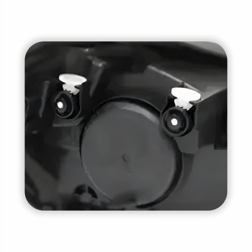 Farol Vw Voyage G6 2013 Até 2016 Foco Duplo Máscara Negra Lado Esquerdo Motorista