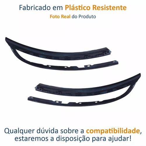 Friso Farol Citroen C4 Cactus 2018 Até 2024 Lado Direito Passageiro