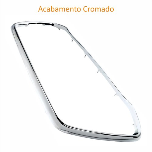 Friso Grade Central Mitsubishi ASX 2013 Até 2016 Cromada