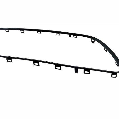 Moldura Grade Parachoque Citroen C3 2013 até 2021 Dianteiro Inferior Preto