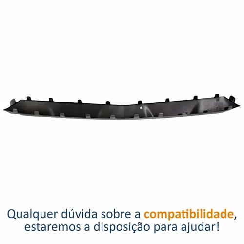 Friso Parachoque Dianteiro Gm Tracker 2021 2022 2023 2024 2025 Prata
