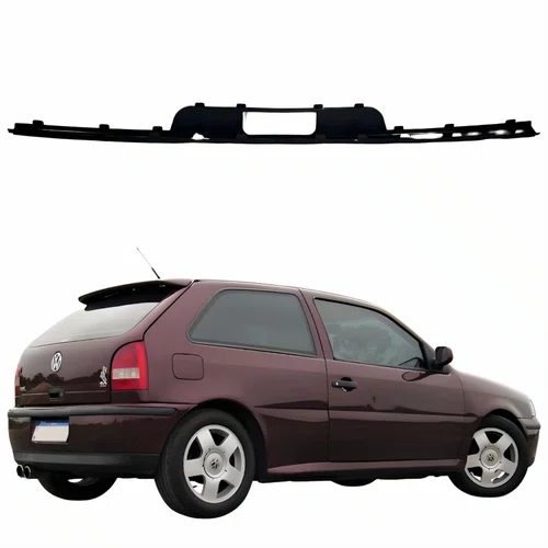 Friso Parachoque Traseiro Vw Gol G3 Fase 1 1999 2000 2001 2002 Central