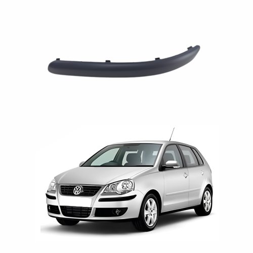 Friso Parachoque Vw Polo 2007 2008 2009 2010 2011 2012 Lado Esquerdo Motorista