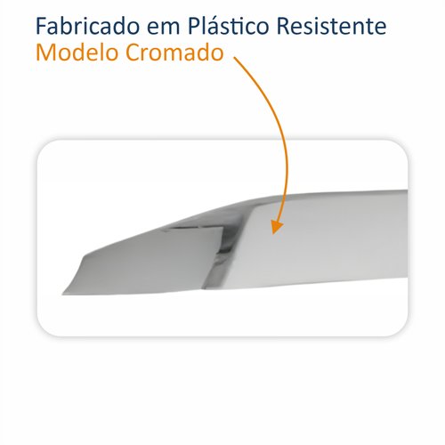 Friso Superior Grade Radiador Hilux Sw4 2006 Até 2008 Cromado