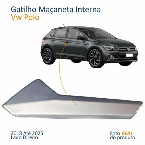 Gatilho Maçaneta Interior Vw Polo 2018 Até 2025 Lado Direito