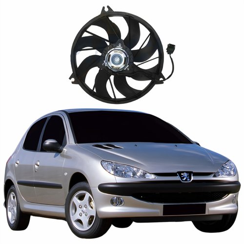 Gmv Peugeot 206 2000 Até 2008 Com Ar Valeo Conector 2 Pinos