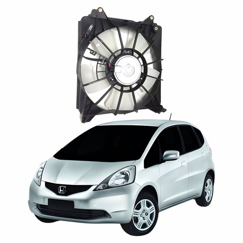 Gmv Radiador Honda Fit 2009 Até 2014 Com Ar Condicionado Automático E Manual