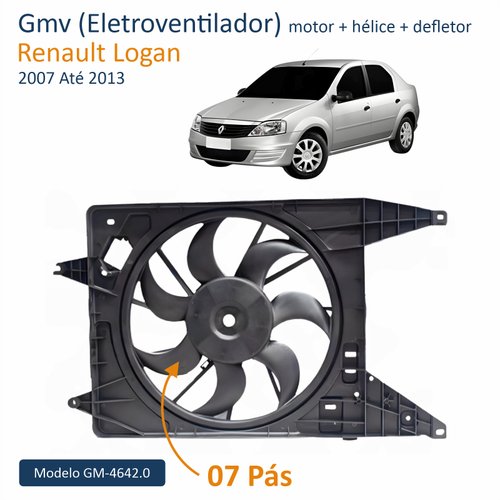 Gmv Renault Logan 2007 Até 2013 Com Ar Condicionado Automático