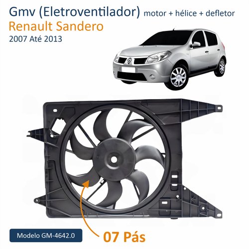 Gmv Renault Sandero 2007 Até 2013 Com Ar Condicionado Automático