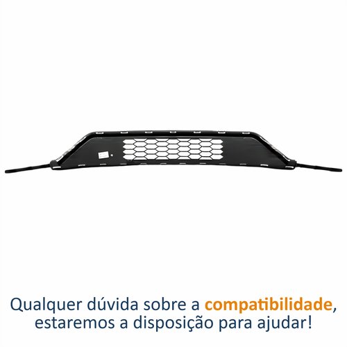 Grade Para-choque Dianteiro Vw Gol Saveiro Voyage G8 2018 Até 2023 Central