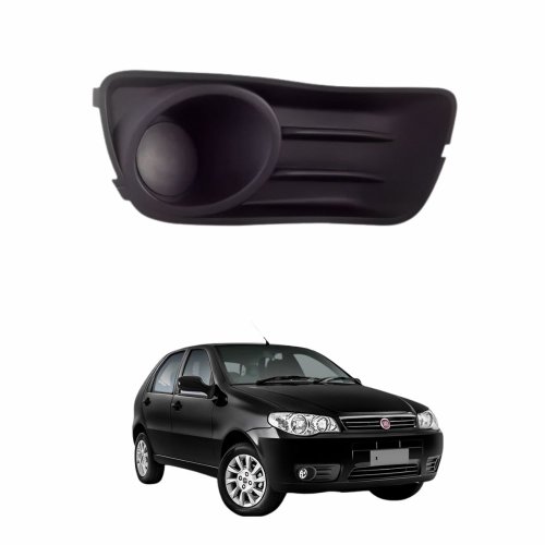 Grade Parachoque Fiat Palio 2008 2009 2010 2011 2012 sem Furo Lado Direito