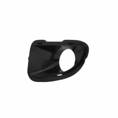 Grade Parachoque Fiat Punto 2008 2009 2010 2011 2012 com Furo Preto Lado Esquerdo Motorista