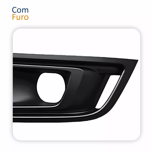 Grade Parachoque Ford Ranger Raptor 2024 2025 Com Furo Lado Esquerdo Motorista