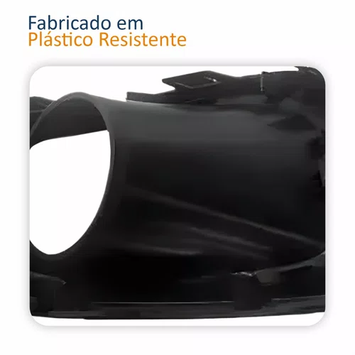 Grade Parachoque Jeep Renegade Longitude 2015 2016 2017 2018 Com Furo Lado Esquerdo Motorista