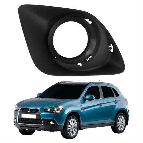 Grade Parachoque Mitsubishi Asx 2011 2012 Com Furo Lado Esquerdo Motorista