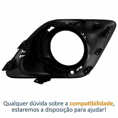 Grade Parachoque Mitsubishi Asx 2011 2012 Com Furo Lado Esquerdo Motorista