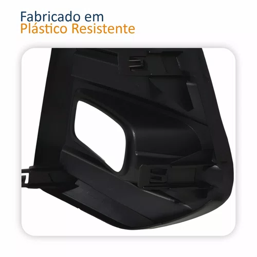 Grade Parachoque Nissan Kicks 2022 2023 2024 Com Furo Lado Esquerdo Motorista