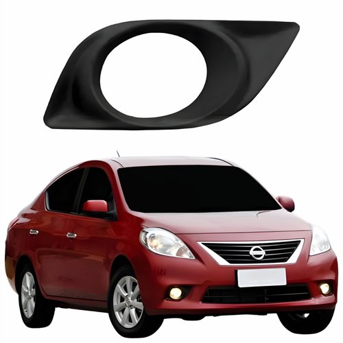 Grade Parachoque Nissan Versa 2011 2012 2013 2014 2015 Com Furo Lado Direito Passageiro