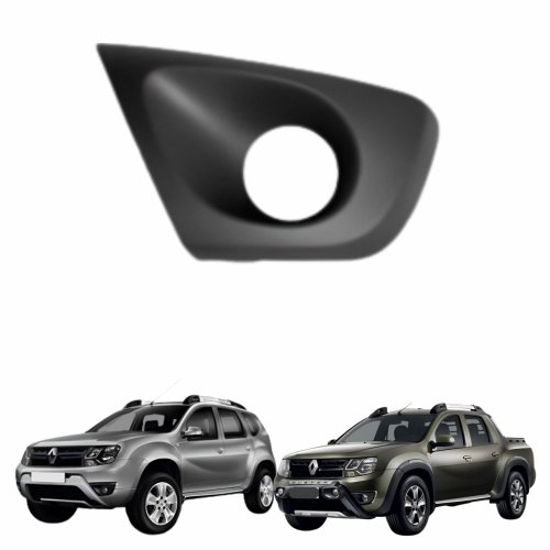 Grade Parachoque Renault Duster 2016 2017 2018 2019 com Furo Lado Esquerdo Motorista