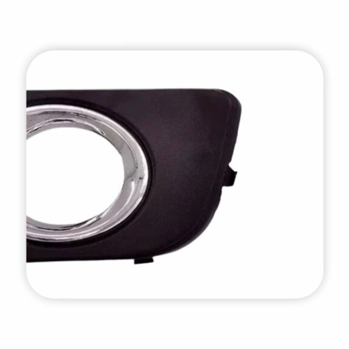 Grade Parachoque Vw Amarok 2010 2011 2012 2013 2014 2015 2016 com furo com aro Cromado Lado Esquerdo Motorista